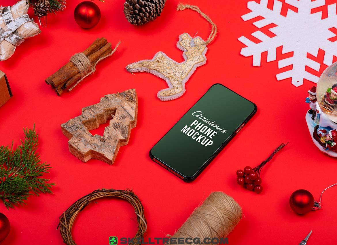 图片[4]-Christmas Device Screen Mockup Set（792076）-技能树